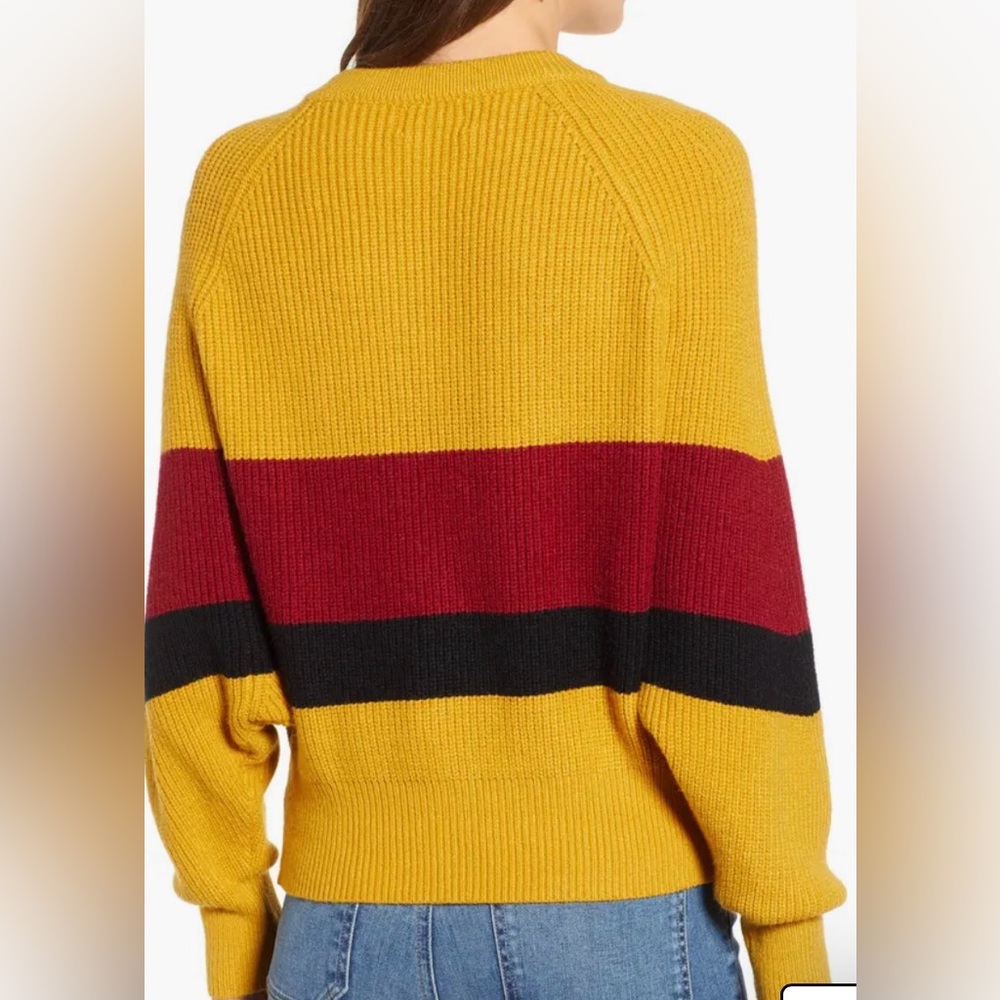 Dreamers Color Block Sweater - Picture 2 of 7
